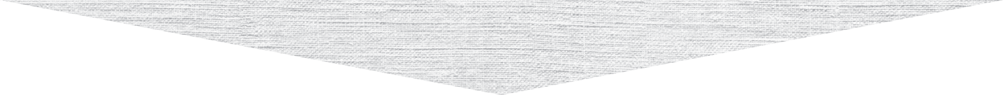 Gray and white textured triangle with horizontal lines, pointing downward on a plain white background.